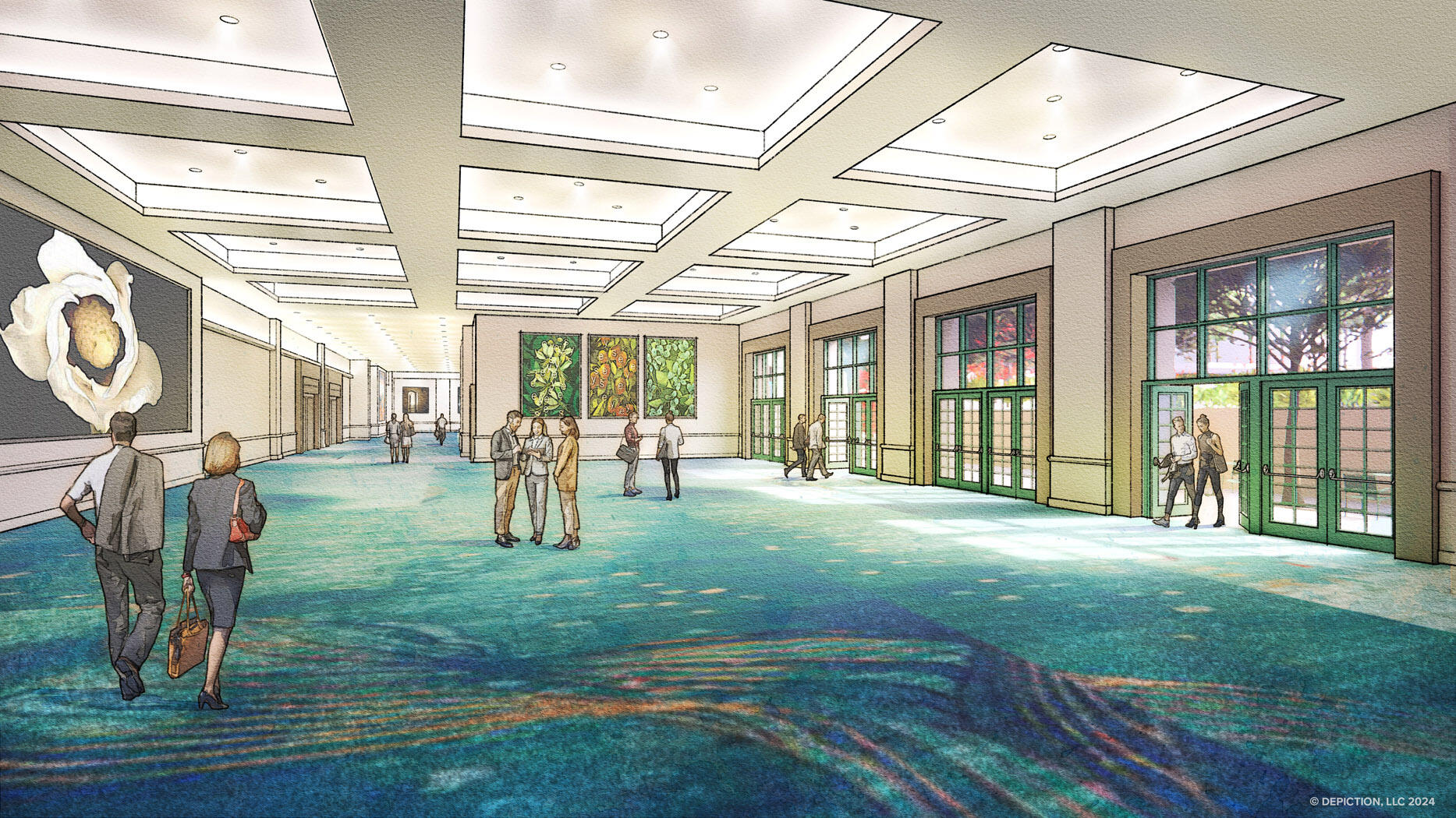 Main Entryway Into New Space