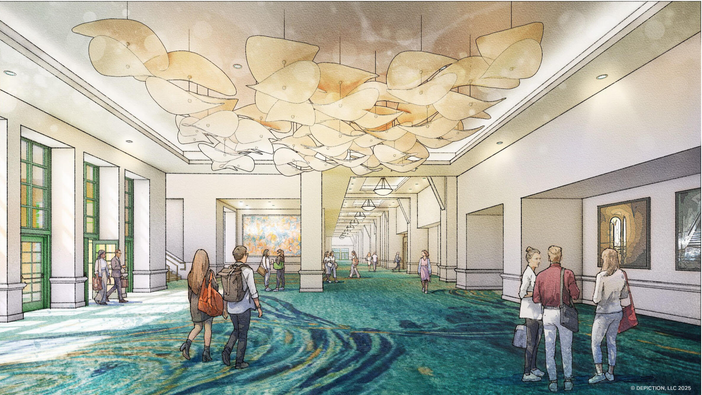 Main Entryway Into New Space